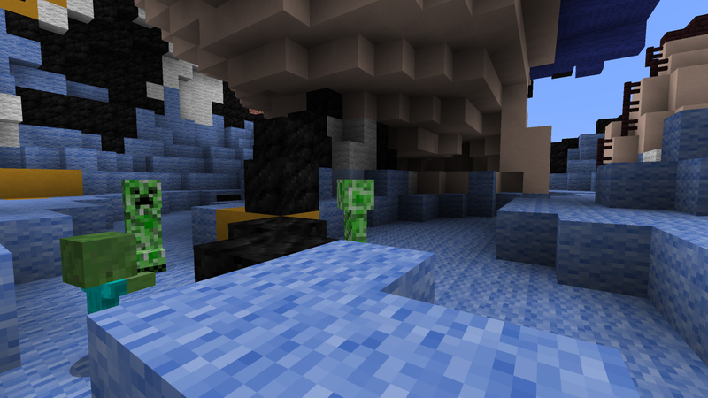 Illustration for article titled Up Close, 3D Minecraft Art Gets Pretty Freaky